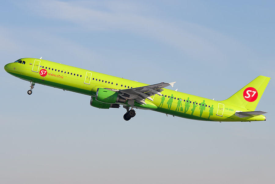  S7 Airlines     321 - AEXRU