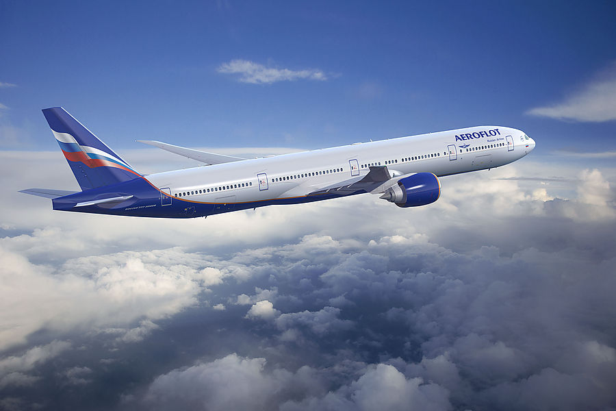 Аэрофлот ввел в эксплуатацию самолет Boeing 777-300ER "М.Барклай-де-Толли" - AEX.RU